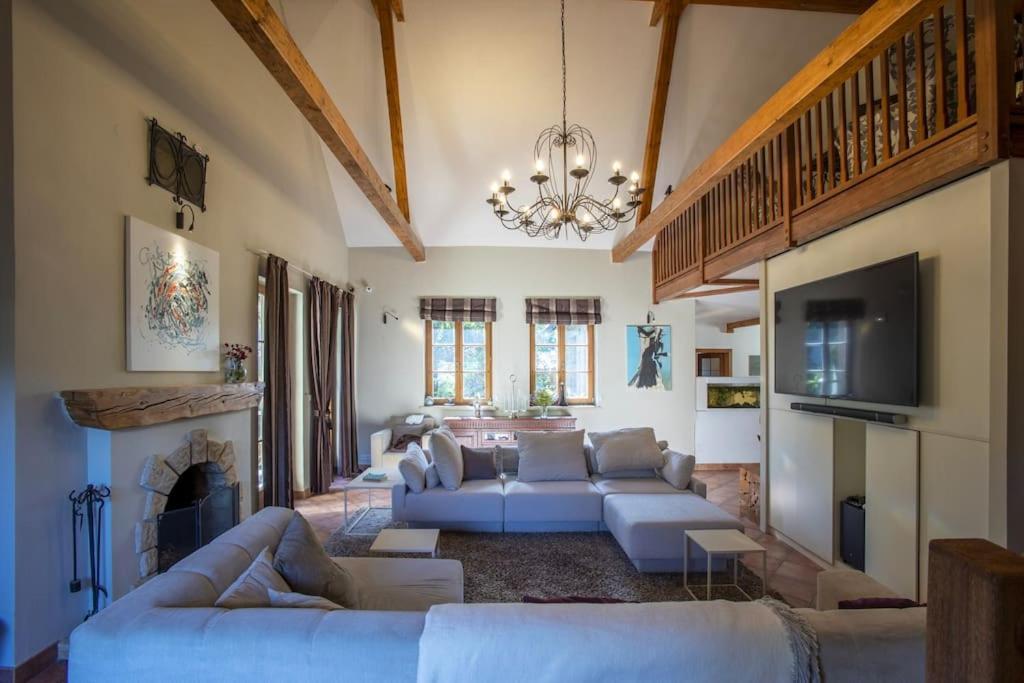 7 Bedroom Secluded Villa Close To Prague Říčany Екстериор снимка