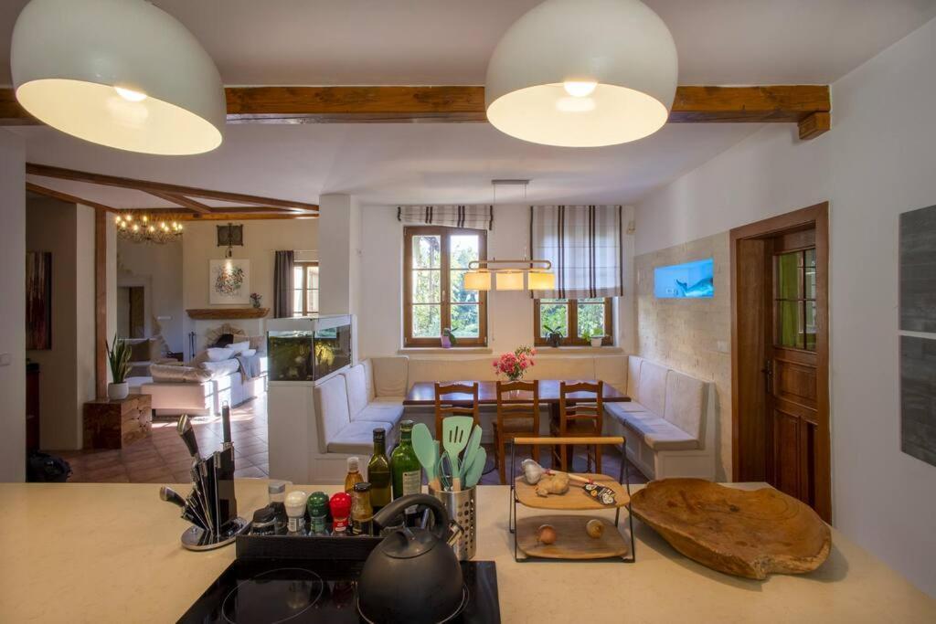 7 Bedroom Secluded Villa Close To Prague Říčany Екстериор снимка